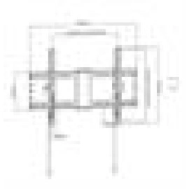 TV SET ACC WALL MOUNT 37-80