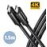 CABLE USB-C TO USB-C 1.5M 100W/BLACK BUCM32-CM15AB AXAGON