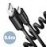 CABLE USB-C TO USB2.0 0.6M/TWISTER BLK BUCM-AM10TB AXAGON