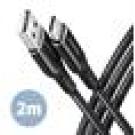 CABLE USB-C TO USB2.0 2M/BLACK BUCM-AM20AB AXAGON