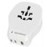 POWER ADAPTER TRAVEL 20W/WHITE TPA-1A2C20-02-W GEMBIRD