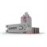 USB PORT BLOCKER 4PACK/PINK 40450 LINDY
