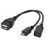 CABLE USB OTG AF +MICRO BF TO/MICRO BM A-OTG-AFBM-04 GEMBIRD