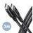 CABLE USB-C TO USB-C 3M 60W/HQ BLACK BUCM-CM30AB AXAGON