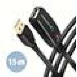 CABLE USB2.0 A-M/A-F ACTIVE/15M ADR-215 AXAGON