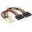 CABLE POWER SATA X2 15CM/CC-SATA-PSY GEMBIRD