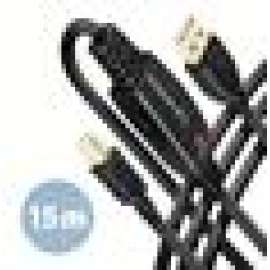 CABLE USB2.0 A-M/B-M ACTIVE/15M ADR-215B AXAGON