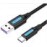 CABLE USB-C TO USB2.0/2M BLACK CORBH VENTION