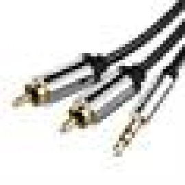 CABLE AUDIO 3.5MM TO 2XRCA/1.5M BCFBG VENTION