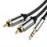 CABLE AUDIO 3.5MM TO 2XRCA/1.5M BCFBG VENTION