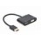 I/O ADAPTER HDMI TO HDMI/VGA/A-HDMIM-HDMIFVGAF-01 GEMBIRD