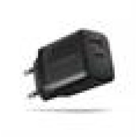 MOBILE CHARGER WALL USB 20W/2PORT BLACK ACU-PQ20 AXAGON