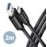 CABLE USB-C TO USB3.2 2M/BLACK BUCM3-AM20AB AXAGON