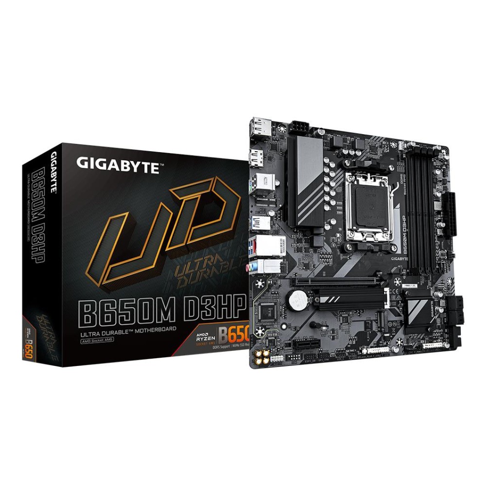 Mainboard|GIGABYTE|AMD B650|SAM5|Micro-ATX|Memory DDR5|B650MD3HP1.2