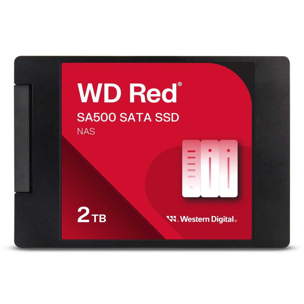 SSD|SANDISK|Red SA500|POWERED BY SANDISK|2000 GB|Serial ATA|Write speed 520 MB/s|Read speed 560 MB/s|2.5