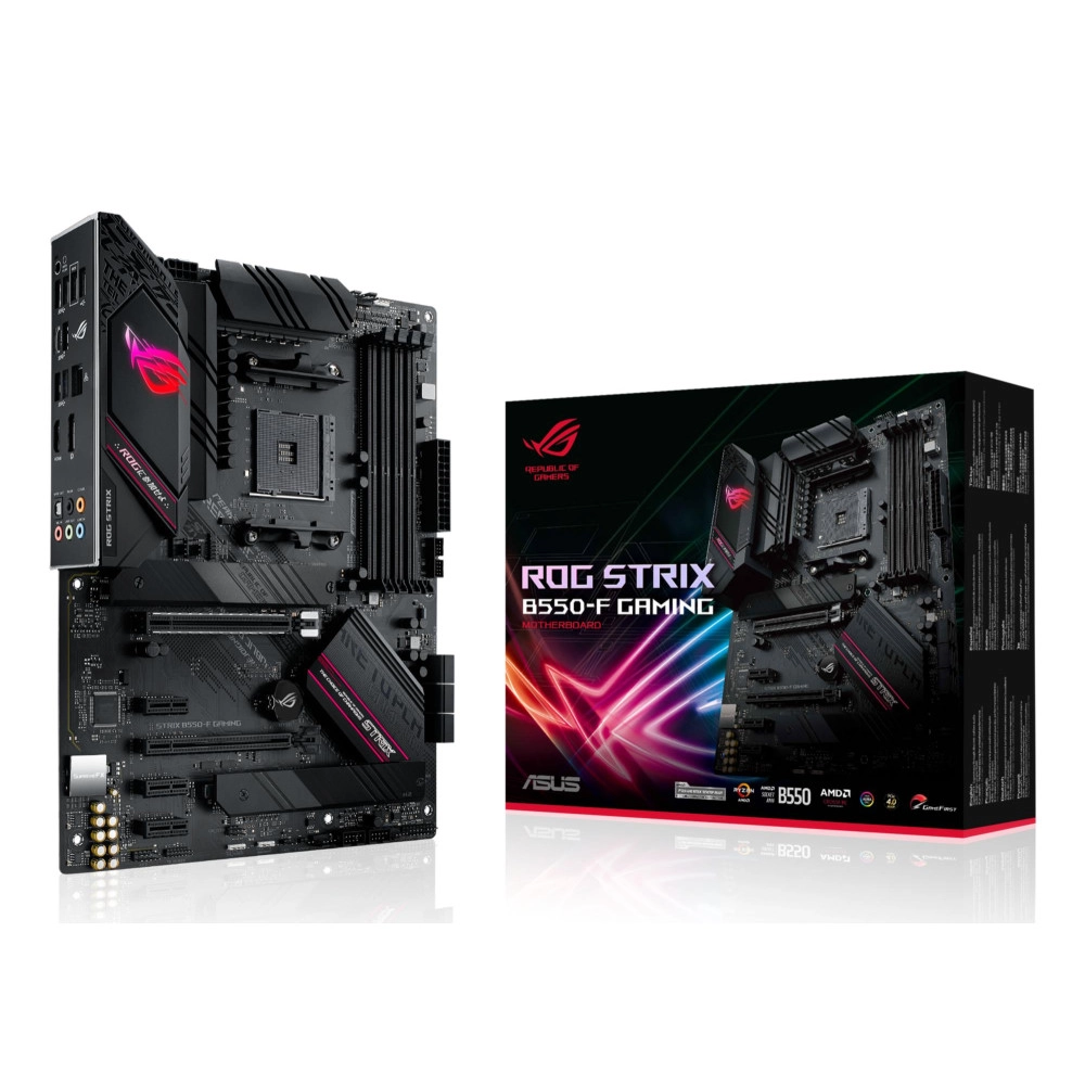 Mainboard|ASUS|AMD B550|SAM4|ATX|3xPCI-Express 3.0 1x|1xPCI-Express 3.0 16x|2xM.2|1xPCI-Express 4.0 16x|Memory DDR4|Memory slots 4|1xHDMI|1xDisplayPort|2xUSB 2.0|1xUSB type C|5xUSB 3.2|1xOptical S/PDIF|1xRJ45|5xAudio port|ROGSTRIXB550-FGAMING