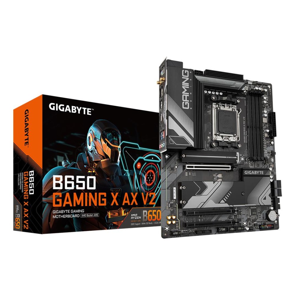 Mainboard|GIGABYTE|AMD B650|SAM5|ATX|Memory DDR5|Memory slots 4|1xPCI-Express 16x|1xPCI-Express 3.0 1x|3xM.2|1xHDMI|1xDisplayPort|3xUSB 2.0|4xUSB 3.2|1xUSB-C|1xPS/2|1xRJ45|3xAudio port|B650GAMINGXAXV21.2