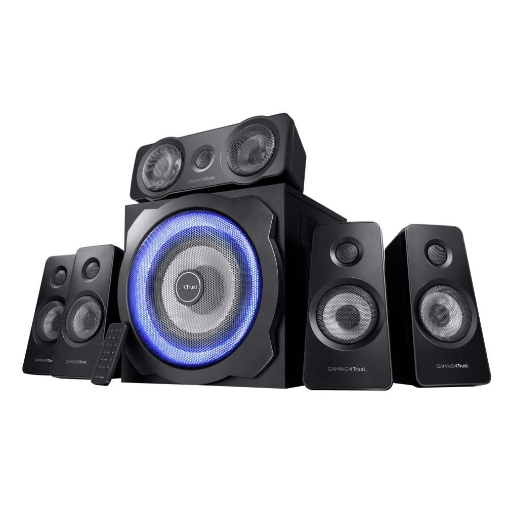 Speaker|TRUST|P.M.P.O. 180 Watts|3xStereo jack 3.5mm|Black|21738