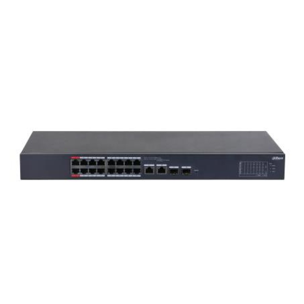 Switch|DAHUA|Type L2|Desktop/pedestal|Rack|PoE ports 16|CS4218-16ET-135