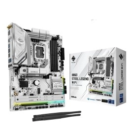 Mainboard|ASROCK|Intel B860 Express|LGA1851|ATX|Memory DDR5|Memory slots 4|1xPCI-Express 4.0 16x|1xPCI-Express 5.0 16x|1xM.2|1xHDMI|1xDisplayPort|1xAudio-Out|1xMicrophone|3xUSB 2.0|6xUSB 3.2|1xUSB-C w/Thunderbolt|1xOptical S/PDIF|1xRJ45|B860STEELLEGE