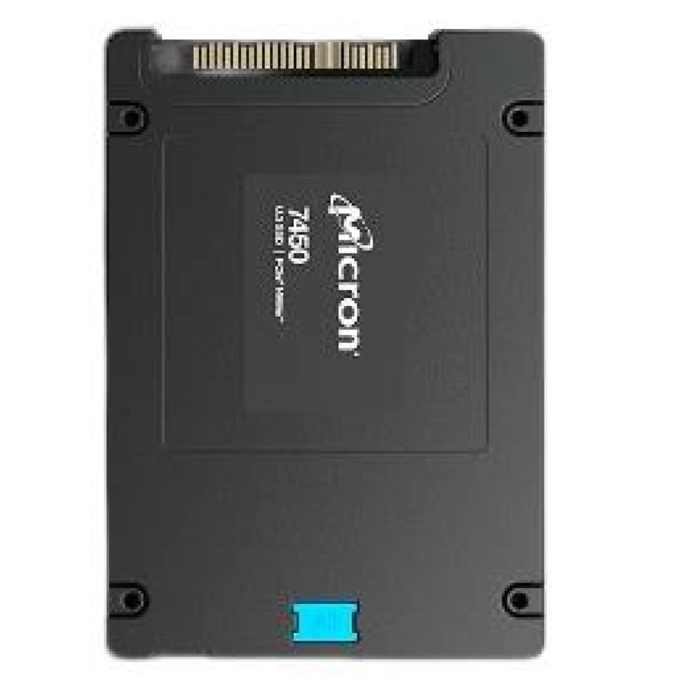 SSD|MICRON|SSD series 7450 PRO|960GB|PCIe Gen4|NVMe|NAND flash technology TLC|Write speed 1400 MBytes/sec|Read speed 6800 MBytes/sec|Form Factor U.3|TBW 28000 TB|MTFDKCB960TFR-1BC1ZABYYR