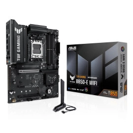 Mainboard|ASUS|AMD B850|SAM5|ATX|Memory DDR5|Memory slots 4|1xPCI-Express 4.0 1x|1xPCI-Express 4.0 16x|1xPCI-Express 5.0 16x|3xM.2|1xHDMI|1xDisplayPort|3xUSB 2.0|4xUSB 3.2|1xUSB-C|1xRJ45|3xAudio port|TUFGAMINGB850-EWIFI