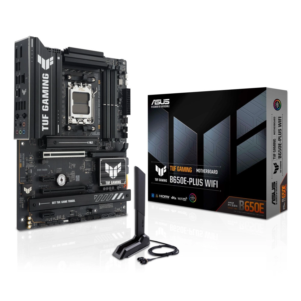 Mainboard|ASUS|AMD B650|SAM5|ATX|Memory DDR5|Memory slots 4|1xPCI-Express 4.0 1x|1xPCI-Express 4.0 16x|1xPCI-Express 5.0 16x|3xM.2|1xHDMI|1xDisplayPort|6xUSB 2.0|3xUSB 3.2|1xUSB-C|1xRJ45|3xAudio port|TUFGAMINGB650EPLUSWIFI
