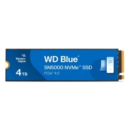 SSD|SANDISK|Blue SN5000|4TB|M.2|NVMe|Write speed 5000 MBytes/sec|Read speed 5500 MBytes/sec|2.38mm|TBW 1200 TB|WDS400T4B0E