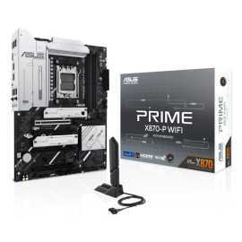 Mainboard|ASUS|AMD X870|SAM5|ATX|Memory DDR5|Memory slots 4|4xPCI-Express 4.0 16x|1xPCI-Express 5.0 16x|4xM.2|1xHDMI|4xUSB 2.0|4xUSB 3.2|2xUSB-C|1xRJ45|3xAudio port|PRIMEX870-PWIFI