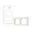 SMART SWITCH FRAME H2 (2-GANG)/WHITE FE-X01D-W AQARA