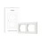 SMART SWITCH FRAME H2 (2-GANG)/WHITE FE-X01D-W AQARA