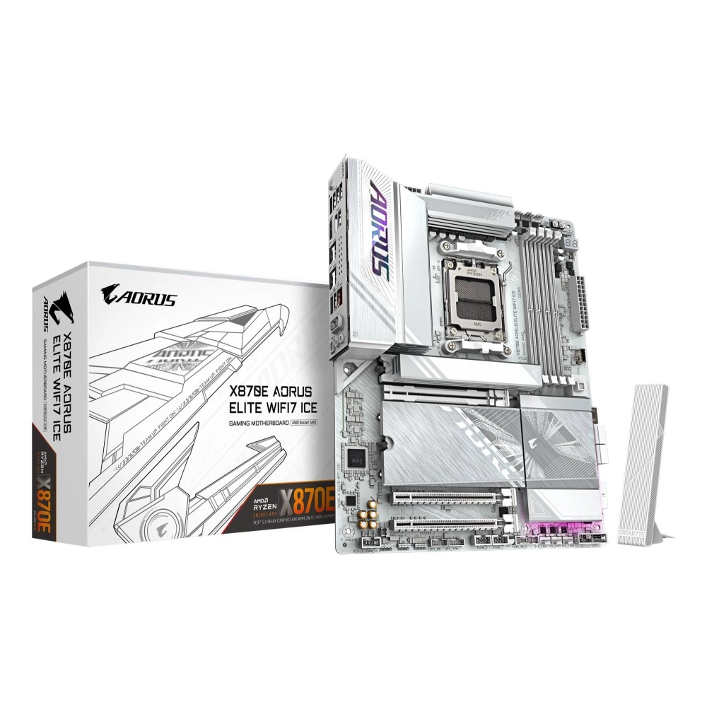 Mainboard|GIGABYTE|AMD X870|SAM5|ATX|Memory DDR5|Memory slots 4|X870EAELITEWF7ICE1.2
