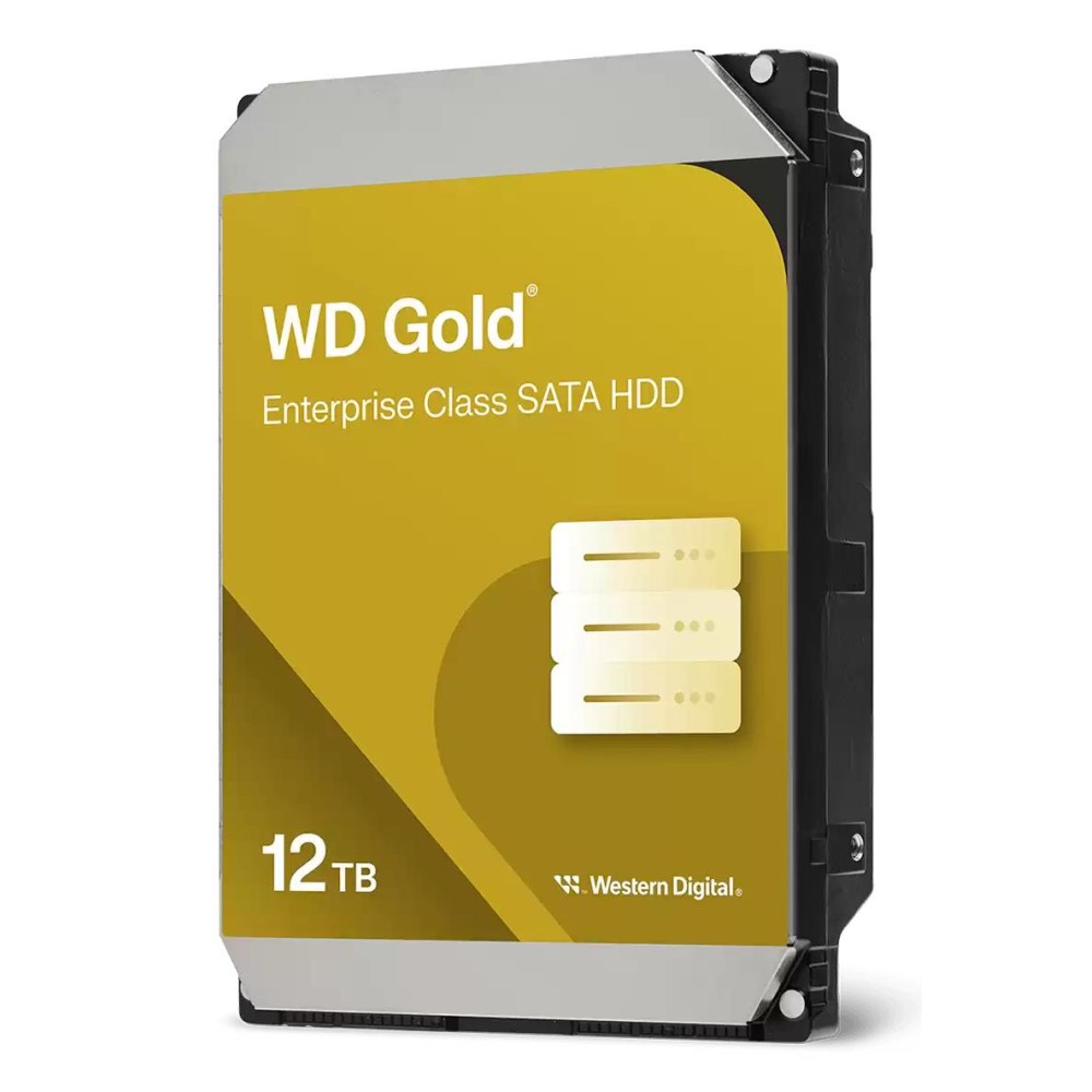 HDD|WESTERN DIGITAL|Gold|12TB|SATA 3.0|256 MB|7200 rpm|3,5