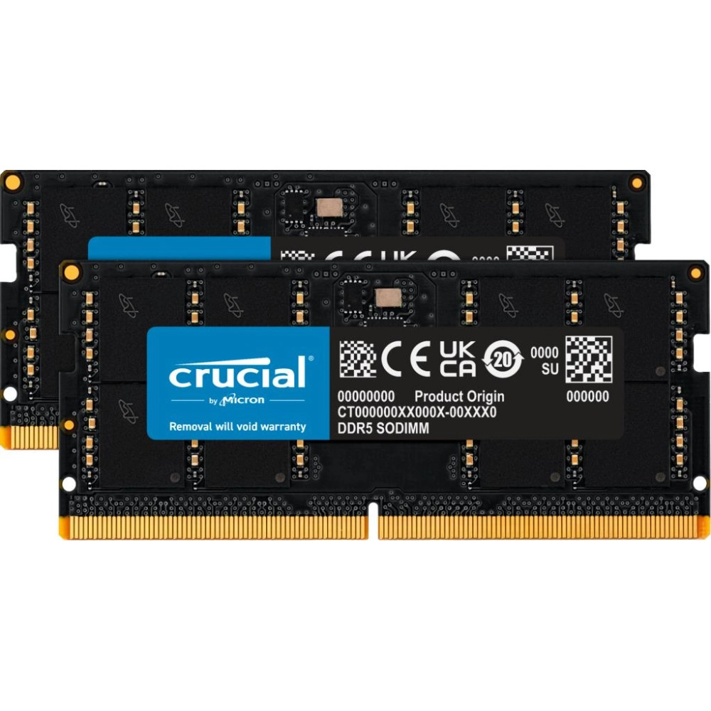 NB MEMORY 128GB DDR5-5600/SO KIT2 CT2K64G56C46S5 CRUCIAL