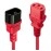 CABLE POWER IEC EXTENSION 2M/RED 30478 LINDY