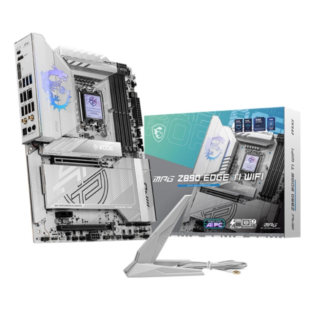 Mainboard|MSI|Intel Z890|LGA1851|ATX|Memory DDR5|Memory slots 4|1xPCI-Express 1x|2xPCI-Express 16x|5xM.2|1xHDMI|1xAudio-In|1xAudio-Out|1xUSB 2.0|4xUSB 3.0|4xUSB 3.1|1xUSB-C|1xOptical S/PDIF|1xRJ45|2xThunderbolt|MPGZ890EDGETIWIFI