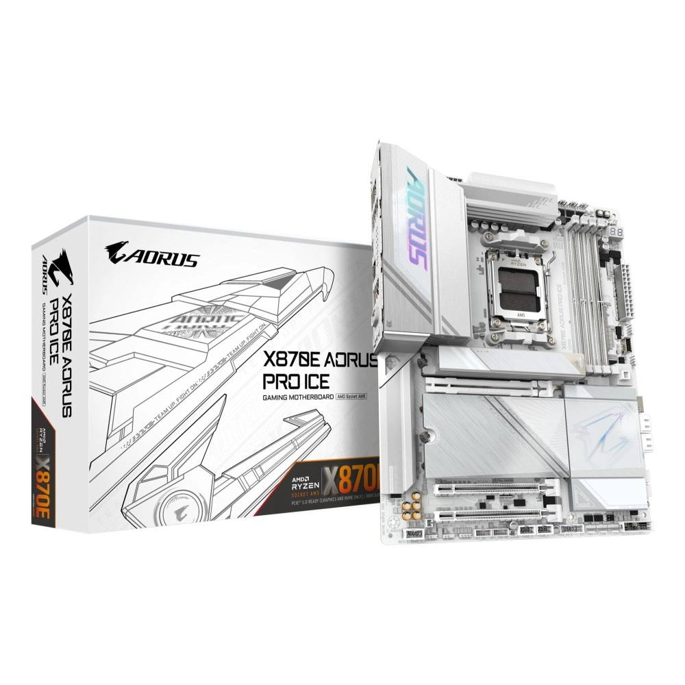 Mainboard|GIGABYTE|AMD X870E|SAM5|ATX|Memory DDR5|Memory slots 4|X870EAORUSPROICE1.1