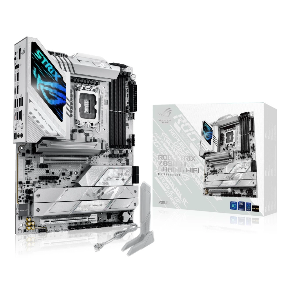 Mainboard|ASUS|Intel Z890|LGA1851|ATX|Memory DDR5|Memory slots 4|1xPCI-Express 4.0 16x|1xPCI-Express 5.0 16x|5xM.2|1xHDMI|1xDisplayPort|1xAudio-In|1xAudio-Out|2xUSB 3.0|5xUSB 3.1|1xUSB-C|2xUSB-C w/Thunderbolt|1xOptical S/PDIF|1xRJ45|ROGSTRIXZ890-AGAM