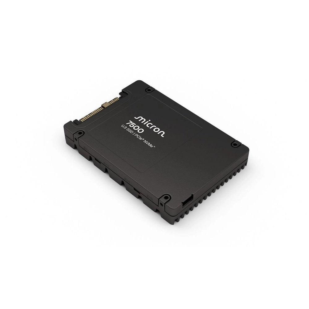 SSD|MICRON|SSD series 7500 MAX|1.6TB|NVMe|NAND flash technology 3D NAND|Write speed 2700 MBytes/sec|Read speed 6800 MBytes/sec|Form Factor U.3|TBW 4380 TB|MTBF 2000000 hours|MTFDKCC1T6TGQ-1BK1DABYYR