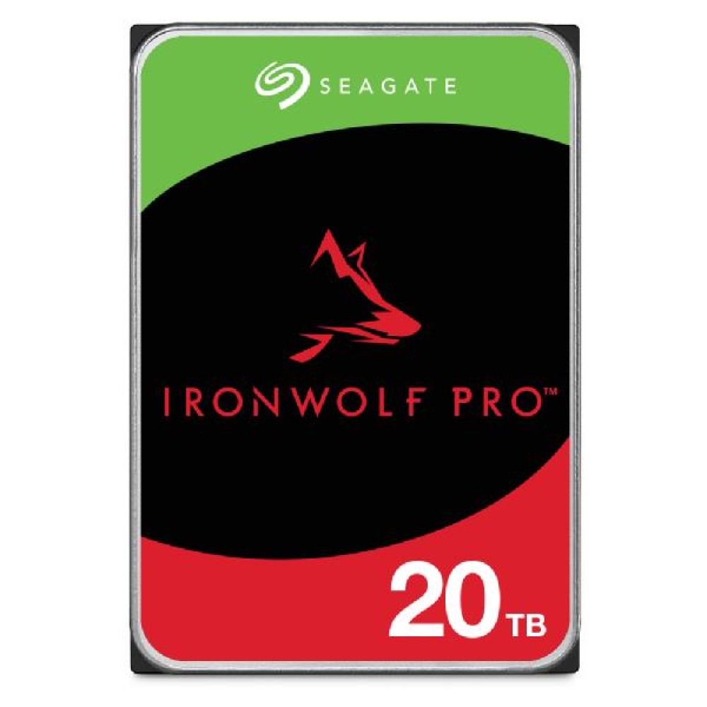 HDD|SEAGATE|IronWolf Pro|20TB|SATA|256 MB|7200 rpm|3,5