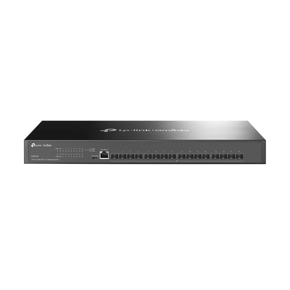 Switch|TP-LINK|Type L2|16x10GBASE-T/SFP+ Combo|1xRJ45|1|TL-SX3016F