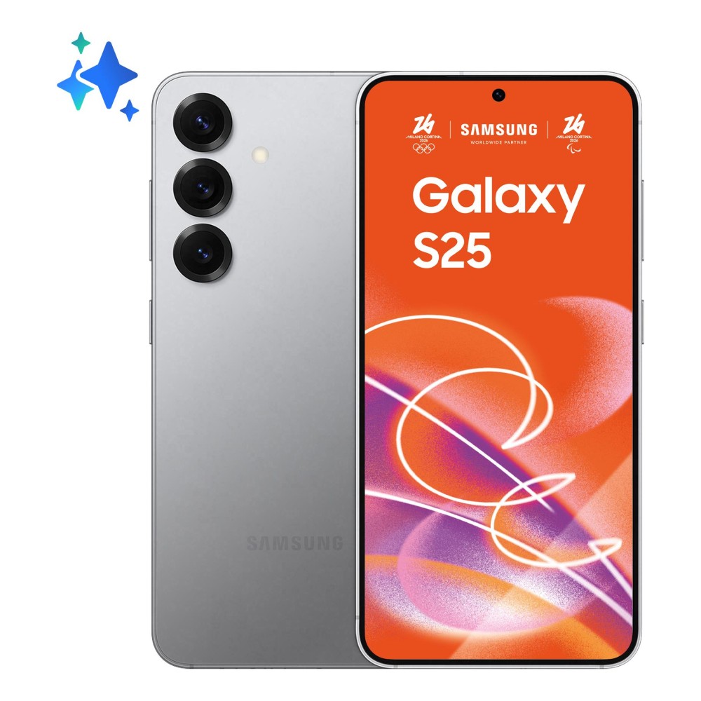 MOBILE PHONE GALAXY S25/256GB SILVER SM-S931B SAMSUNG