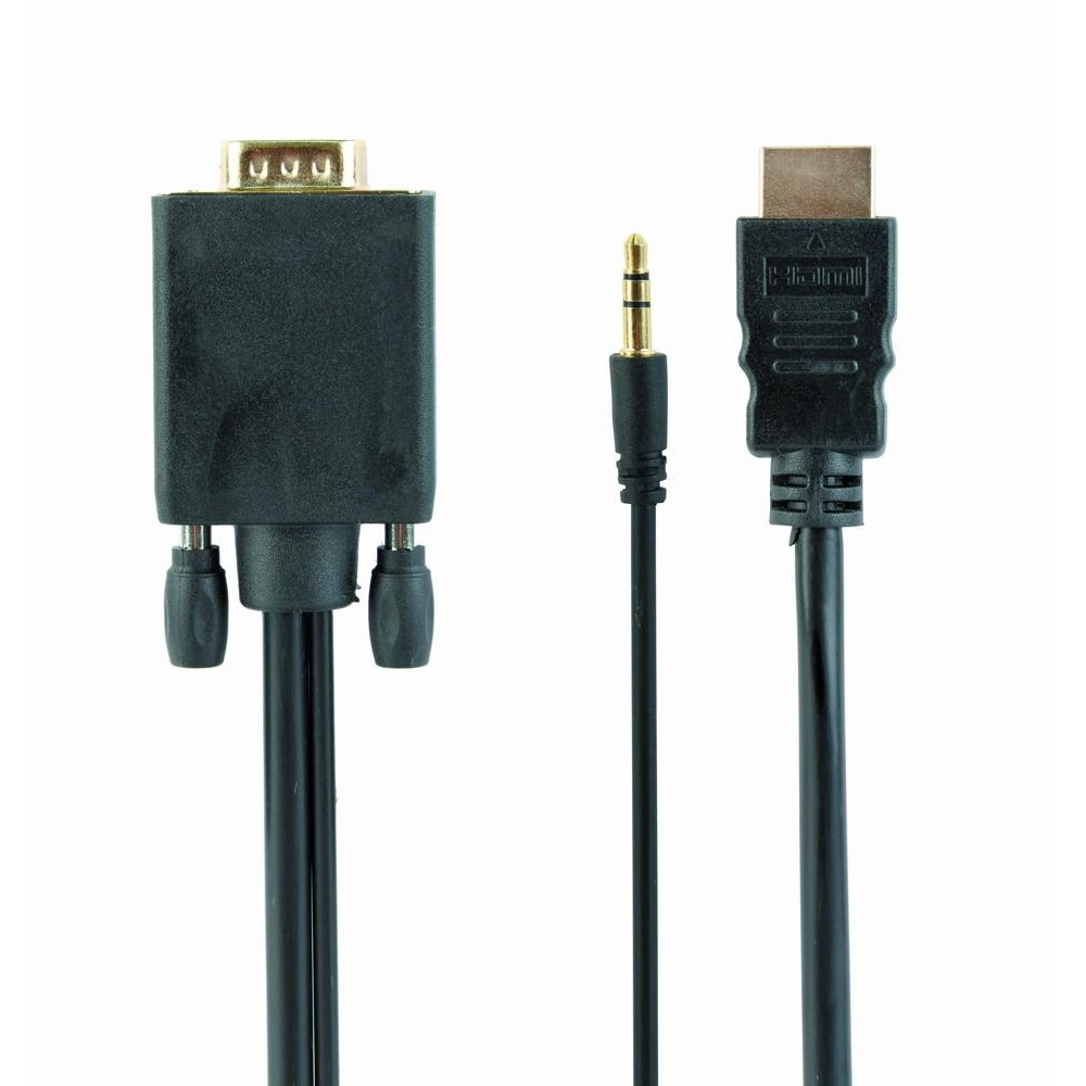 CABLE HDMI-VGA +3.5MM/3M A-HDMI-VGA-03-10 GEMBIRD