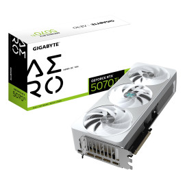 Graphics Card|GIGABYTE|NVIDIA GeForce RTX 5070 Ti|16 GB|GDDR7|256 bit|PCIE 5.0 16x|GPU 2588 MHz|Dual Slot Fansink|1xHDMI|3xDisplayPort|GV-N507TAEROOC-16GD1.0