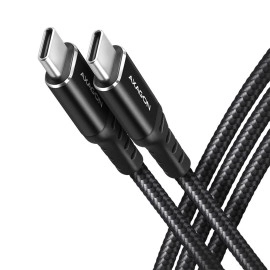 CABLE USB-C TO USB-C 3M 60W/BLACK BUCM3-CM30AB AXAGON