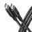CABLE USB-C TO USB-C 3M 60W/BLACK BUCM3-CM30AB AXAGON