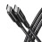 CABLE USB-C TO USB-C 3M 60W/BLACK BUCM3-CM30AB AXAGON