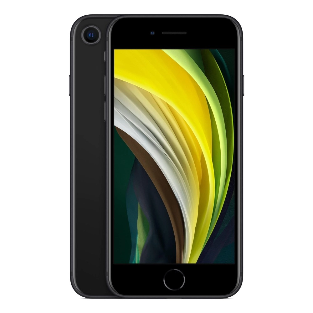 REFURB. PHONE IPHONE SE 2020/64GB BLACK GRADE A RENEWED