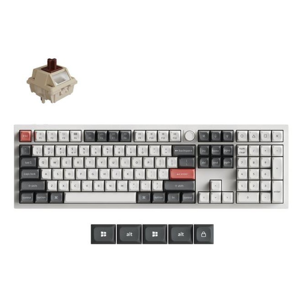 KEYBOARD WRL Q6 ULTRA/WHITE Q6U-P3 KEYCHRON