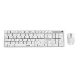 KEYBOARD +MOUSE WRL ENG/WHITE KBS-WMS-01-W GEMBIRD